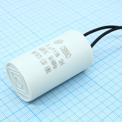 CBB60 6UF 450V WIRE