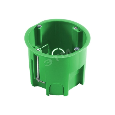 Коробка установочная СП 68х60мм IP30 для гипсокартон. с метал. лапками КУ1205