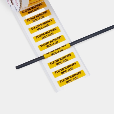 Маркер овальный MOC-4-30-Y желтый (уп. 550 шт.) арт.22004311