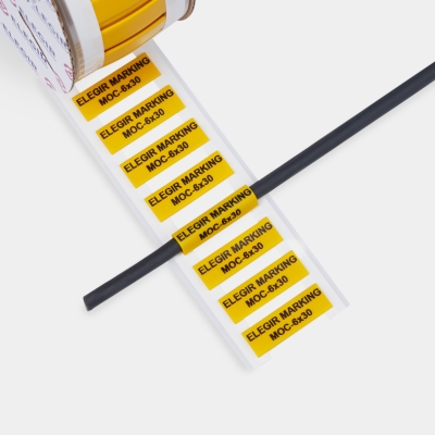 Маркер овальный MOC-6-30-Y желтый (уп. 450 шт.) арт.22006311