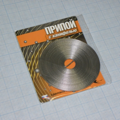Припой ПОС-61 1.0мм 2 метра